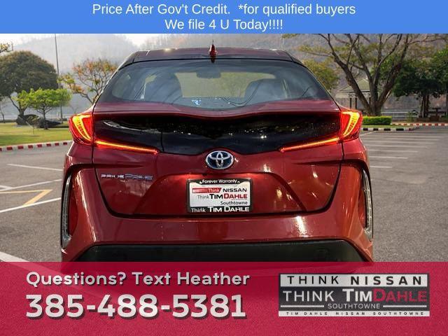 used 2021 Toyota Prius Prime car, priced at $26,308