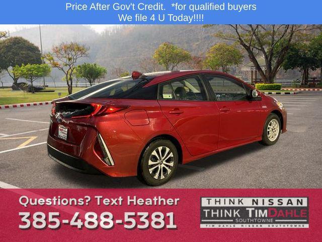 used 2021 Toyota Prius Prime car, priced at $26,308