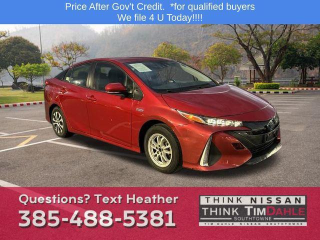 used 2021 Toyota Prius Prime car, priced at $26,308