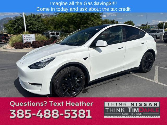 used 2021 Tesla Model Y car, priced at $25,998