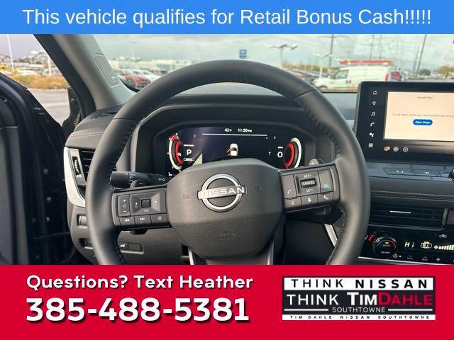 new 2025 Nissan Rogue car, priced at $43,638