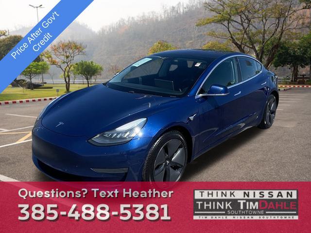 used 2018 Tesla Model 3 car, priced at $23,101