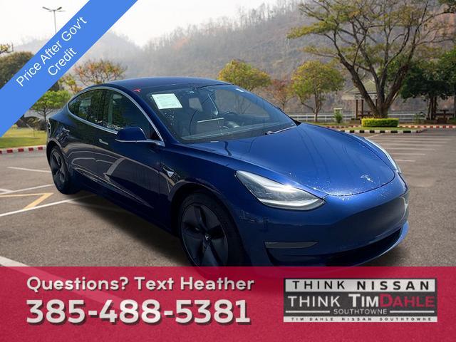 used 2018 Tesla Model 3 car, priced at $22,210