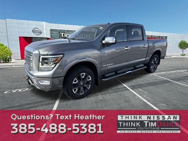 used 2021 Nissan Titan car, priced at $38,738