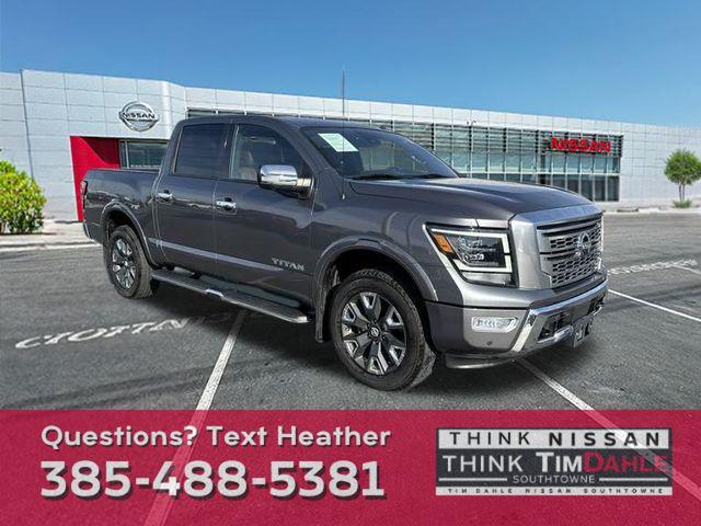 used 2021 Nissan Titan car, priced at $38,738