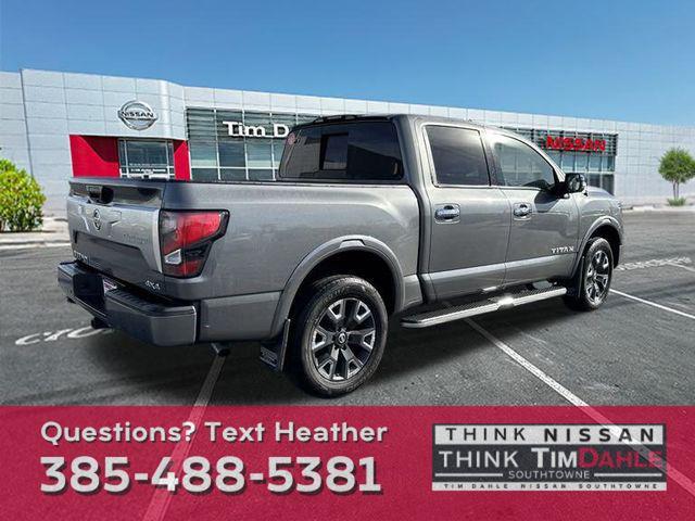 used 2021 Nissan Titan car, priced at $38,738