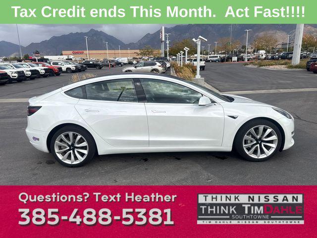 used 2018 Tesla Model 3 car, priced at $22,998
