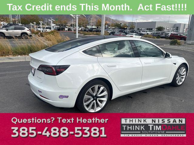 used 2018 Tesla Model 3 car, priced at $22,998