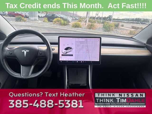 used 2018 Tesla Model 3 car, priced at $22,998