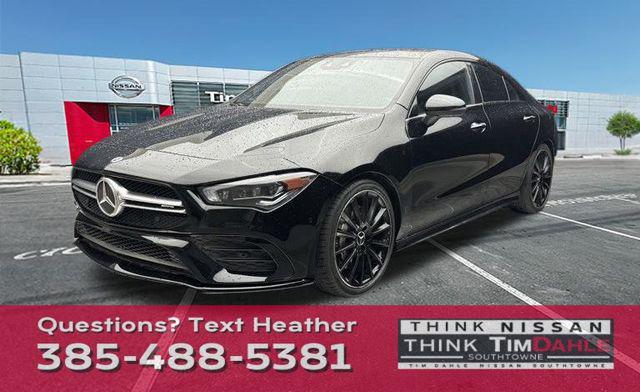 used 2020 Mercedes-Benz AMG CLA 35 car, priced at $31,495