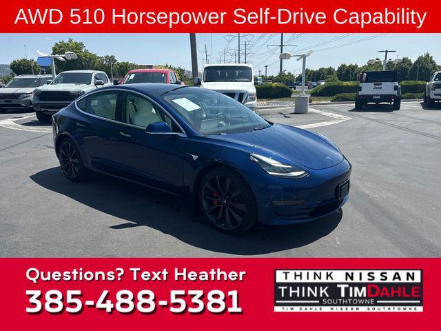 used 2020 Tesla Model 3 car, priced at $27,888