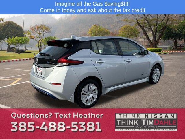 used 2018 Nissan Leaf car, priced at $9,998