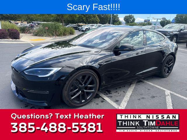 used 2022 Tesla Model S car, priced at $57,998