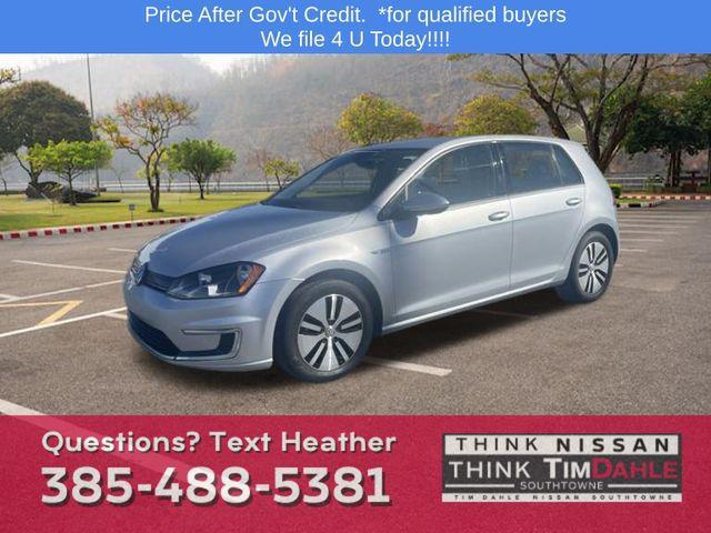 used 2016 Volkswagen e-Golf car, priced at $10,990