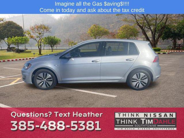 used 2016 Volkswagen e-Golf car, priced at $9,998