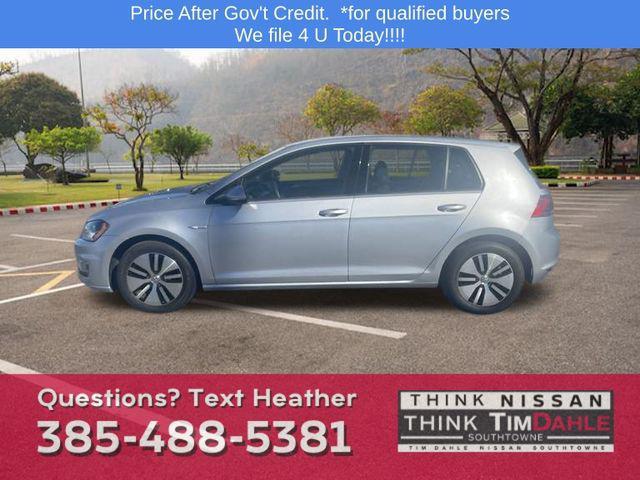 used 2016 Volkswagen e-Golf car, priced at $10,990