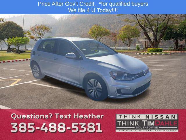 used 2016 Volkswagen e-Golf car, priced at $10,990