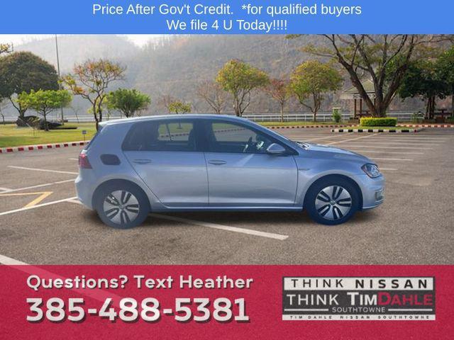 used 2016 Volkswagen e-Golf car, priced at $10,990