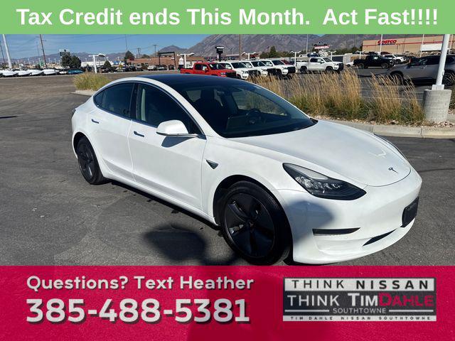 used 2019 Tesla Model 3 car, priced at $23,855