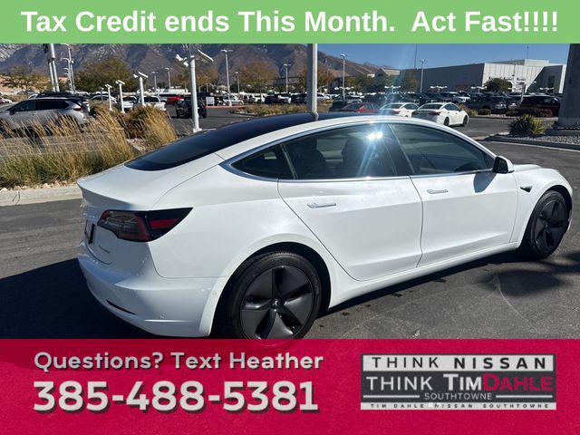 used 2019 Tesla Model 3 car, priced at $23,855