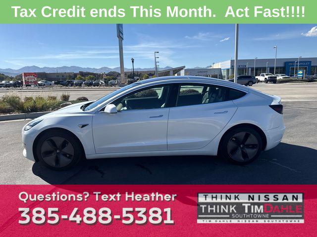 used 2019 Tesla Model 3 car, priced at $23,855