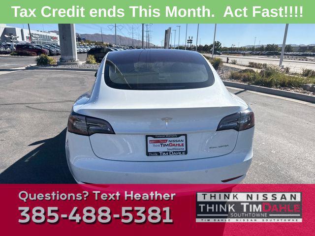 used 2019 Tesla Model 3 car, priced at $23,855
