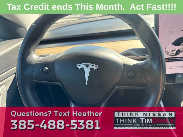 used 2019 Tesla Model 3 car, priced at $23,855