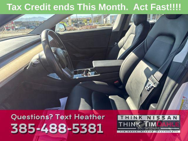 used 2019 Tesla Model 3 car, priced at $23,855
