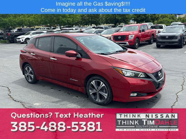 used 2018 Nissan Leaf car, priced at $11,260