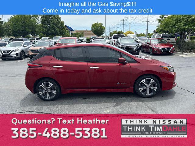 used 2018 Nissan Leaf car, priced at $11,260