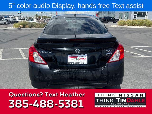 used 2017 Nissan Versa car, priced at $5,999
