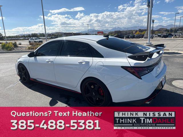 used 2023 Hyundai ELANTRA N car, priced at $27,898