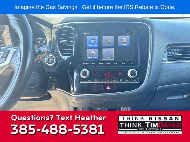 used 2022 Mitsubishi Outlander PHEV car, priced at $21,497