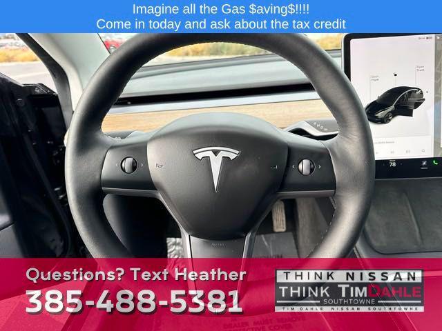 used 2022 Tesla Model 3 car, priced at $25,495