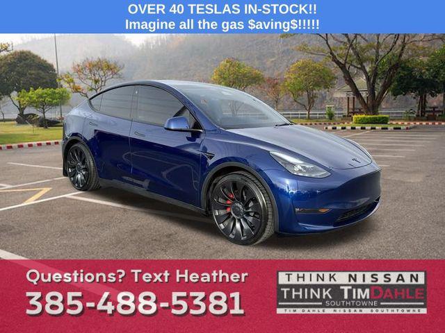 used 2023 Tesla Model Y car, priced at $35,998