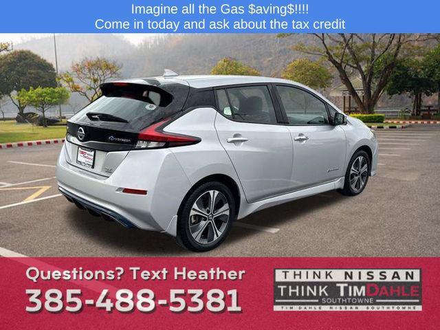 used 2019 Nissan Leaf car, priced at $15,205