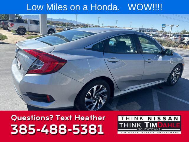 used 2016 Honda Civic car, priced at $15,998