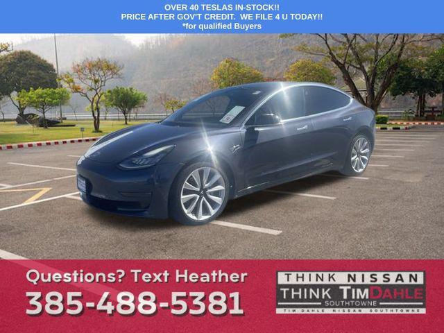 used 2018 Tesla Model 3 car, priced at $21,498