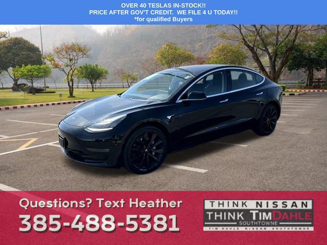 used 2018 Tesla Model 3 car, priced at $18,998