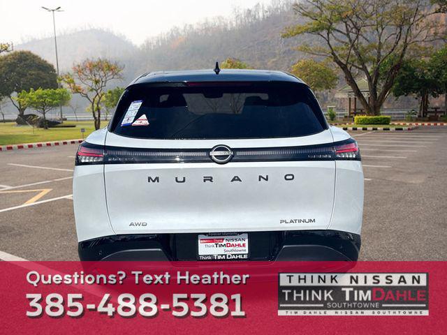 new 2025 Nissan Murano car, priced at $53,135