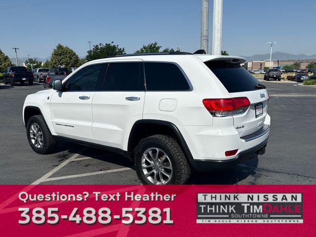 used 2015 Jeep Grand Cherokee car, priced at $13,489