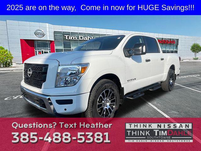 new 2024 Nissan Titan car, priced at $49,053