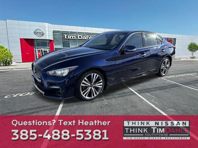 used 2021 INFINITI Q50 car, priced at $27,555