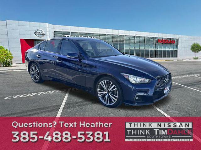 used 2021 INFINITI Q50 car, priced at $27,555