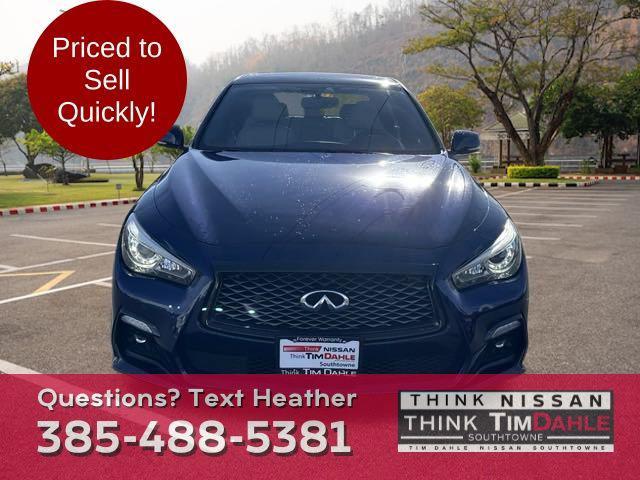 used 2021 INFINITI Q50 car, priced at $28,750