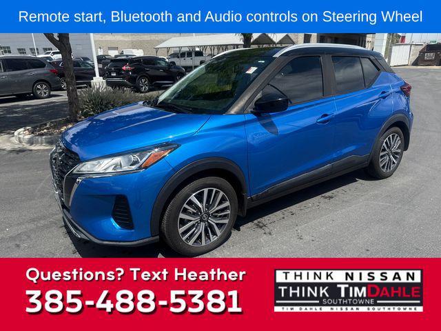 used 2021 Nissan Kicks car, priced at $17,998