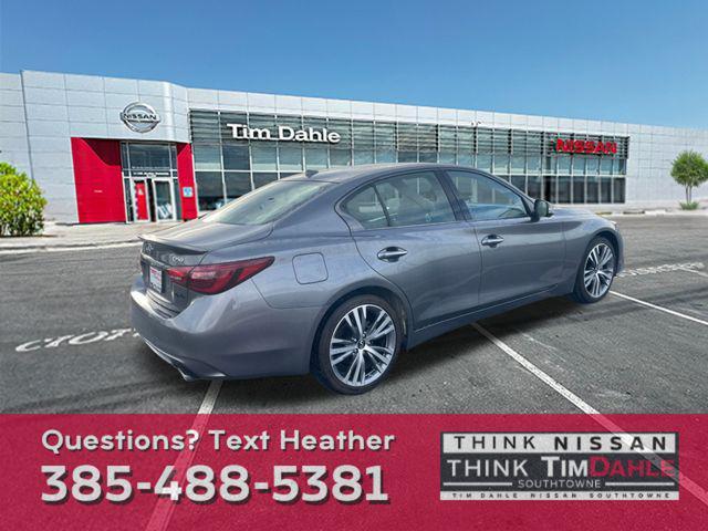 used 2023 INFINITI Q50 car, priced at $37,888