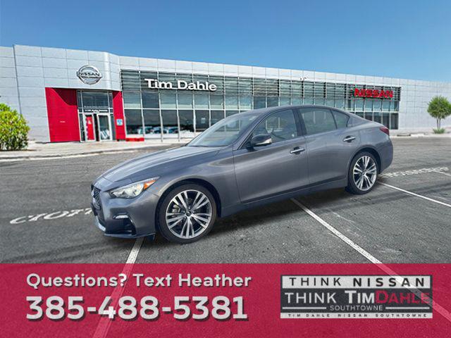 used 2023 INFINITI Q50 car, priced at $37,888