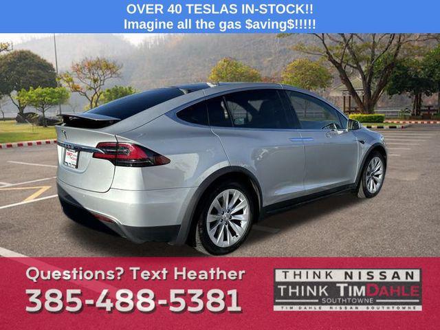 used 2018 Tesla Model X car, priced at $33,277