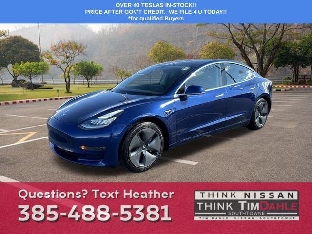 used 2019 Tesla Model 3 car, priced at $23,935